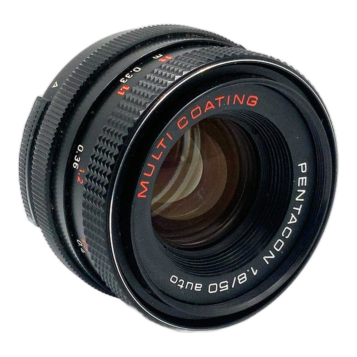 Pentacon Auto Multi Coating 50mm 1:1.8 Objektiv Festbrennweite (M42) Text lesen!