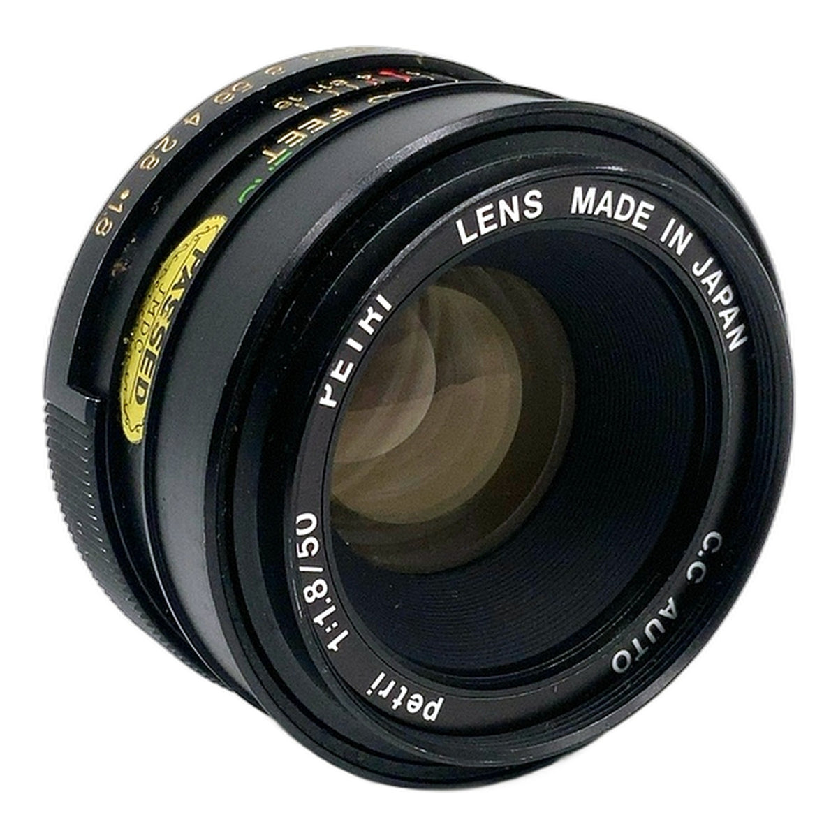Petri C.C Auto 50mm 1:1.8 Objektiv MF Manual Focus manuell Festbrennweite (M42)