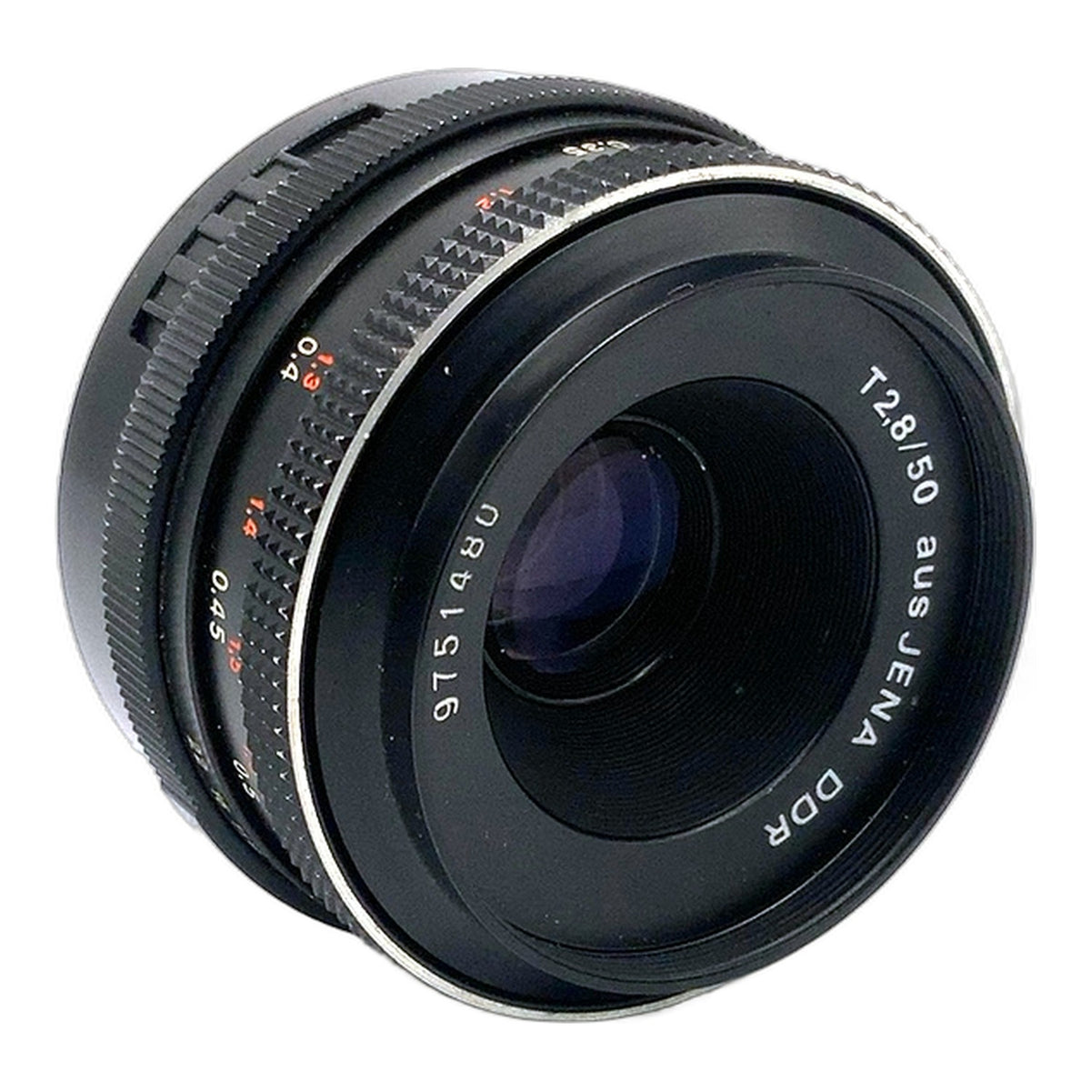 Carl Zeiss "aus Jena" Tessar 50mm 1:2.8 Objektiv Festbrennweite (M42) Pilz!