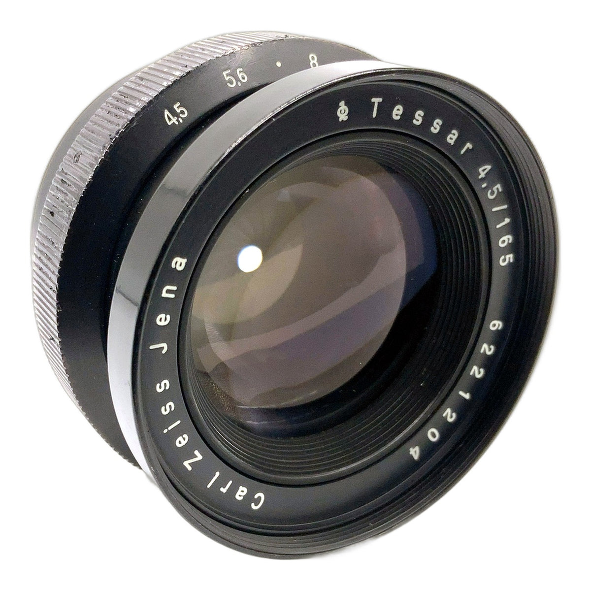 Carl Zeiss Jena Q1 Tessar 165mm 1:4.5 Objektiv N51 für Großformat (55mm Gewinde)