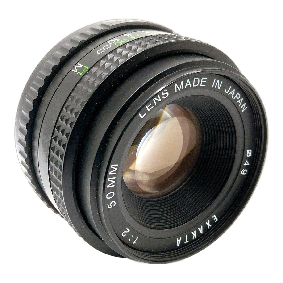 Exakta 50mm 1:2 Objektiv MF Manual Focus manuell Festbrennweite (Pentax K)
