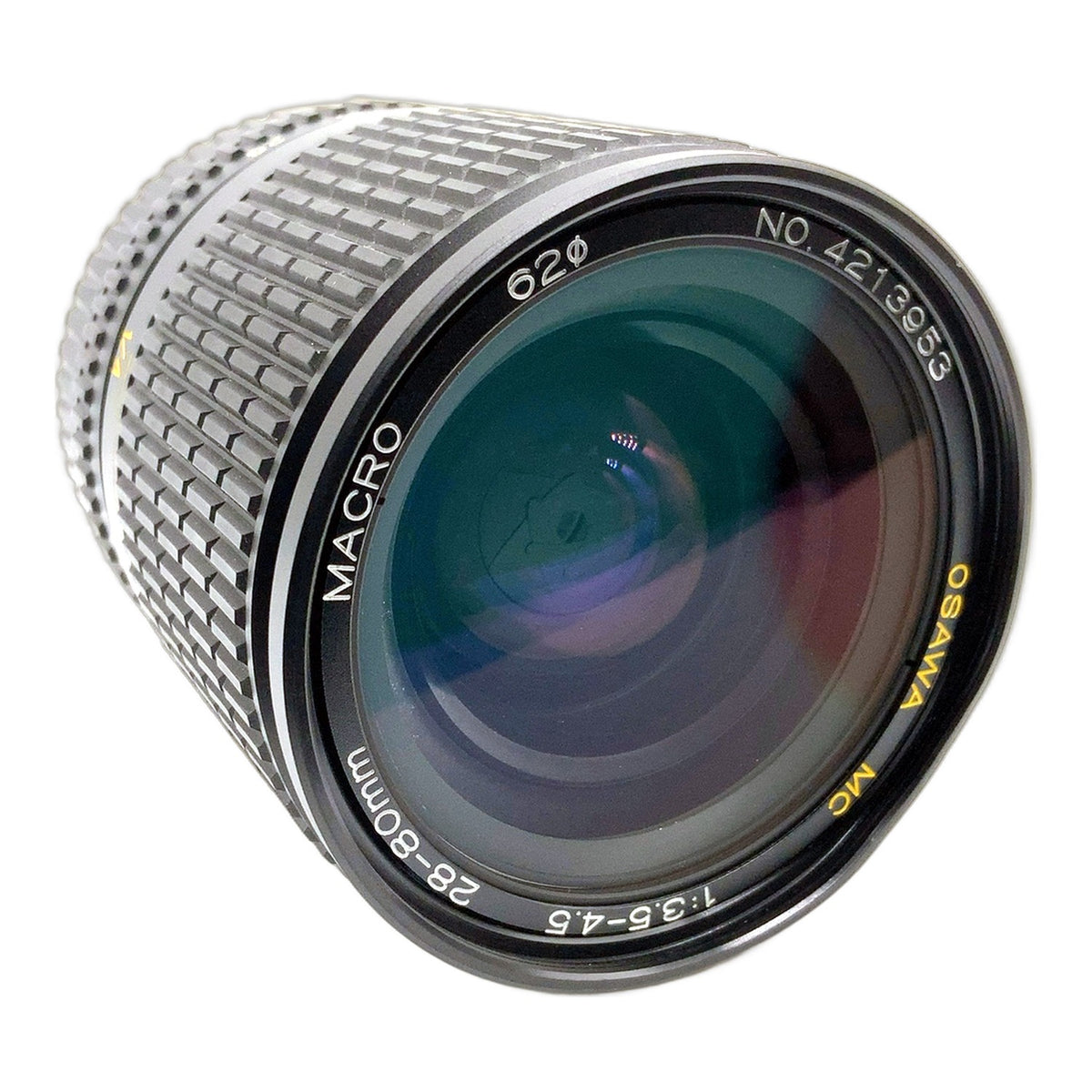 Osawa MC Macro 28-80mm 1:3.5-4.5 Objektiv manuell Zoomobjektiv (Mamiya ZE)