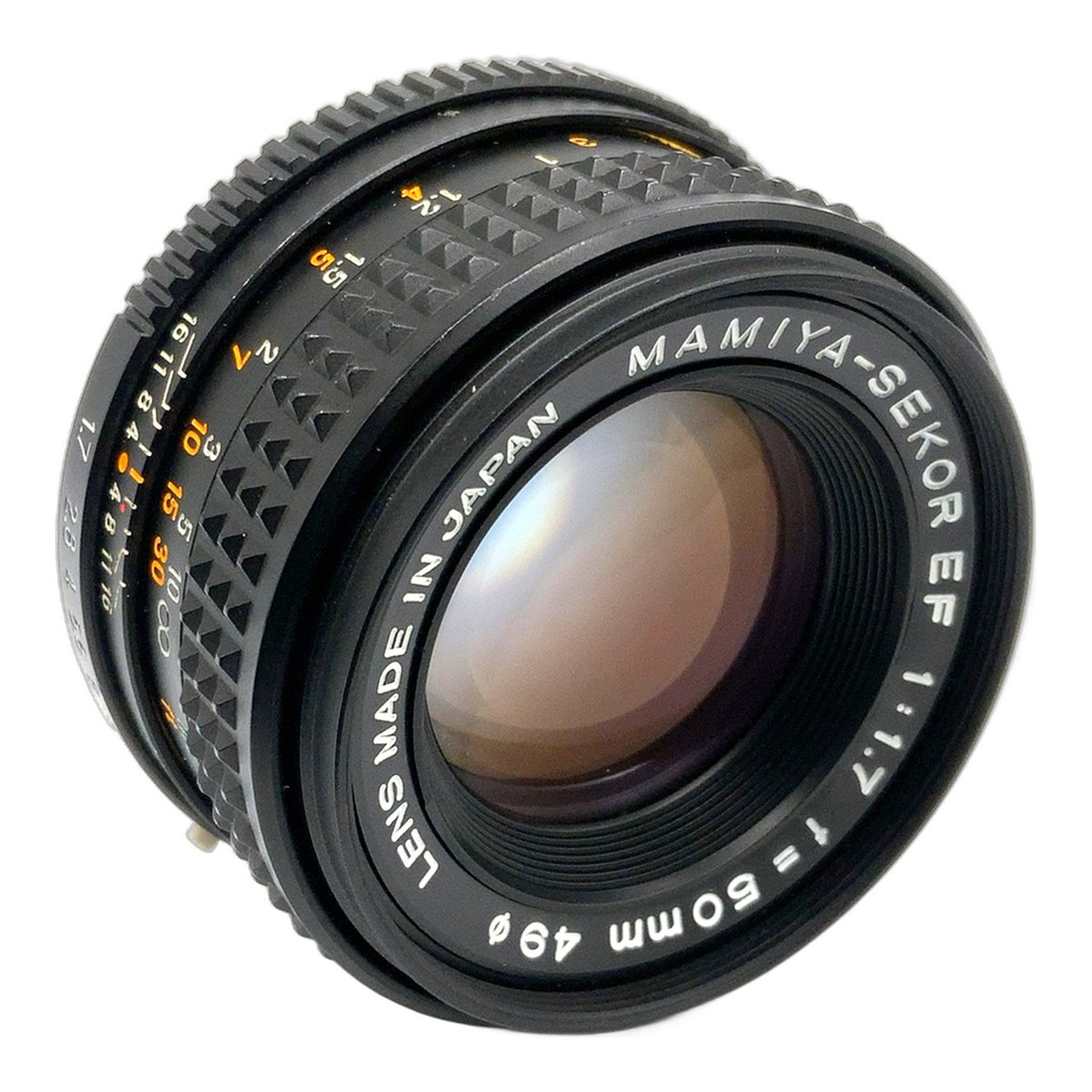 Mamiya Sekor EF 50mm 1:1.7 Objektiv manuell Festbrennweite (Mamiya ZE)