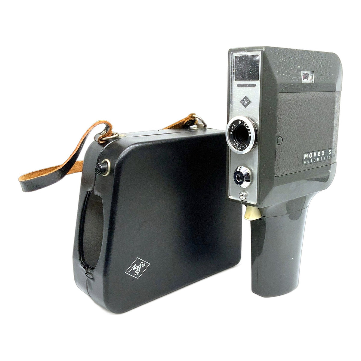 Agfa Movex S Automatic Filmkamera mit Movexar 13mm 1:2.4 mit Tasche Movie Camera
