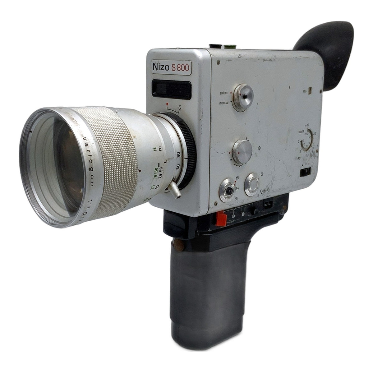 Braun Nizo S 800 Filmkamera mit Schneider-Kreuznach Variogon 7-80mm 1:1.8