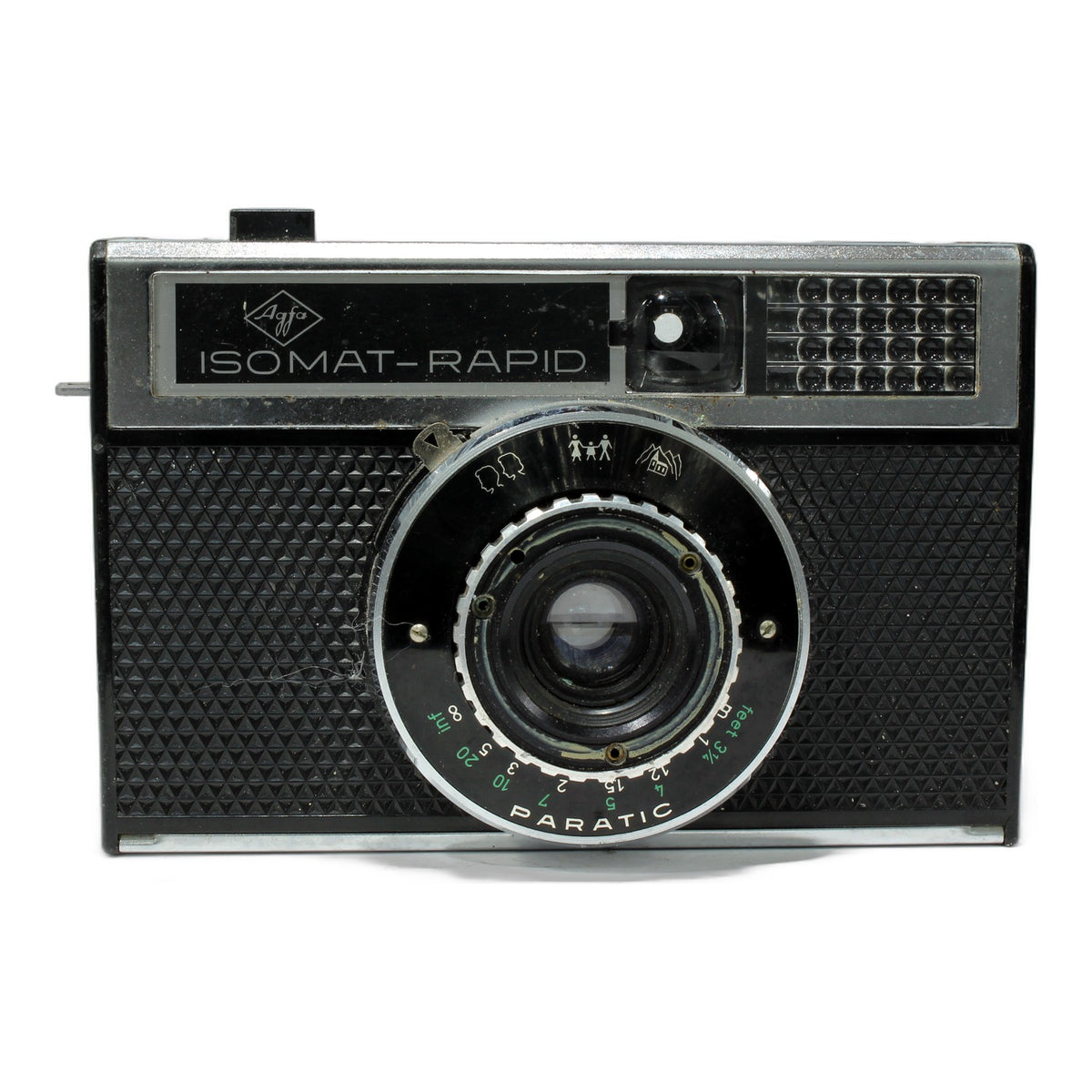 Agfa Isomat-Rapid Sucherkamera mit Color-Agnar 38mm 1:4.5 Paratic
