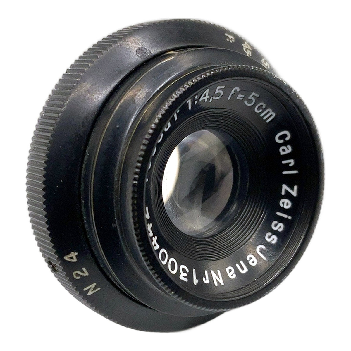 Carl Zeiss Jena Tessar 5cm 1:4.5 Vergrößerungsobjektiv N24 (23,5mm Gewinde)