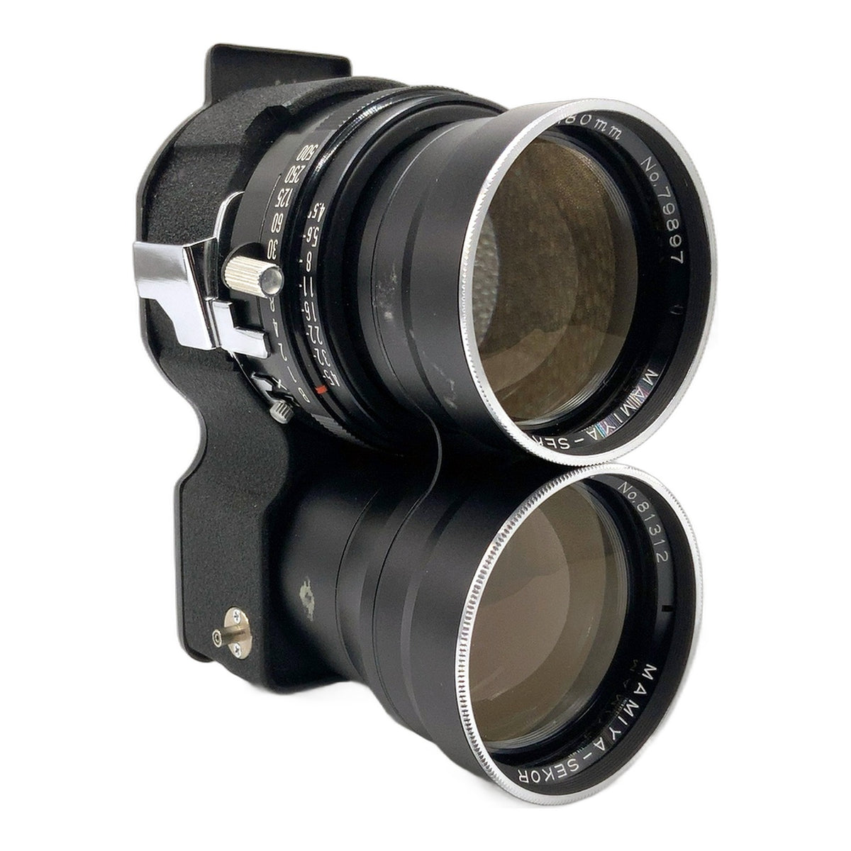 Mamiya Sekor Super 180mm 1:4.5 Linsen sauber-Verschluss defekt (C220, C330 etc )