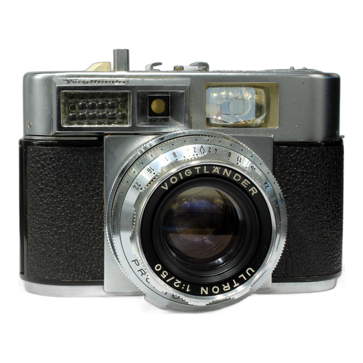 Voigtländer Vitomatic IIa Messsucherkamera mit Ultron 1:2/50mm Prontor 500 SLK-V