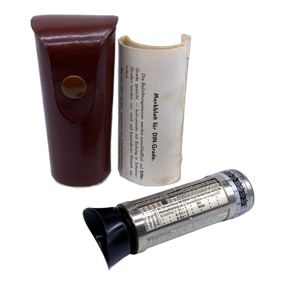 Optischer Belichtungsmesser Belichtungsmesser Lichtmesser Lichtmeter mit Tasche