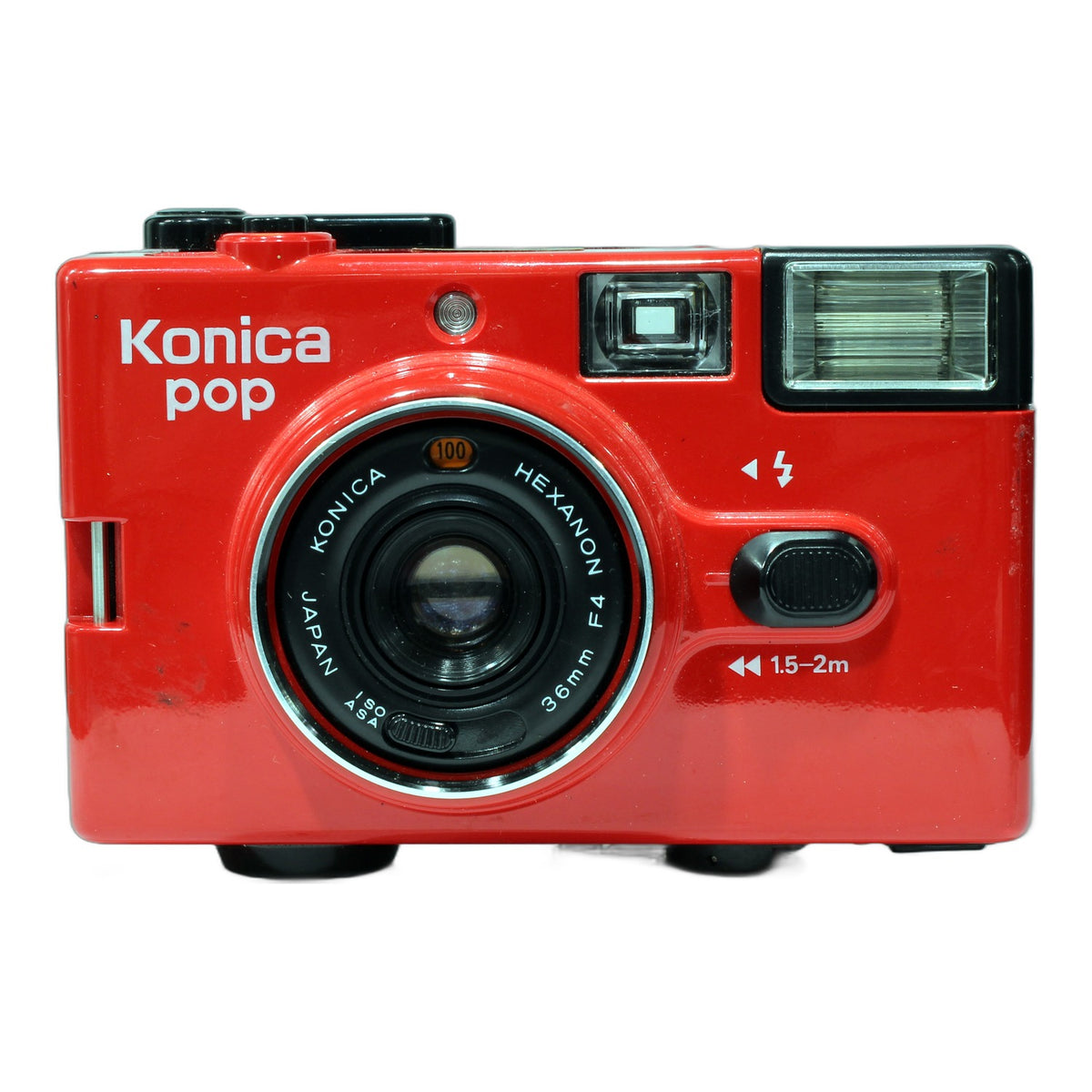 Konica Pop Point&Shoot mit Hexanon 36mm 1:4 Compact Camera Kompaktkamera