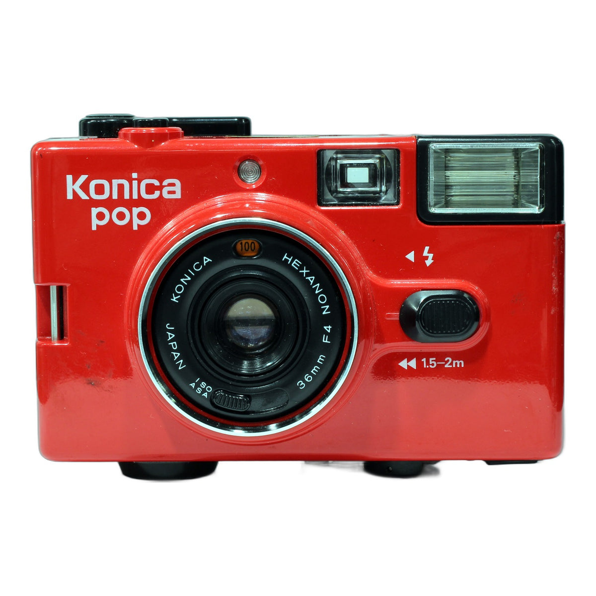Konica Pop Point&Shoot mit Hexanon 36mm 1:4 Compact Camera Kompaktkamera