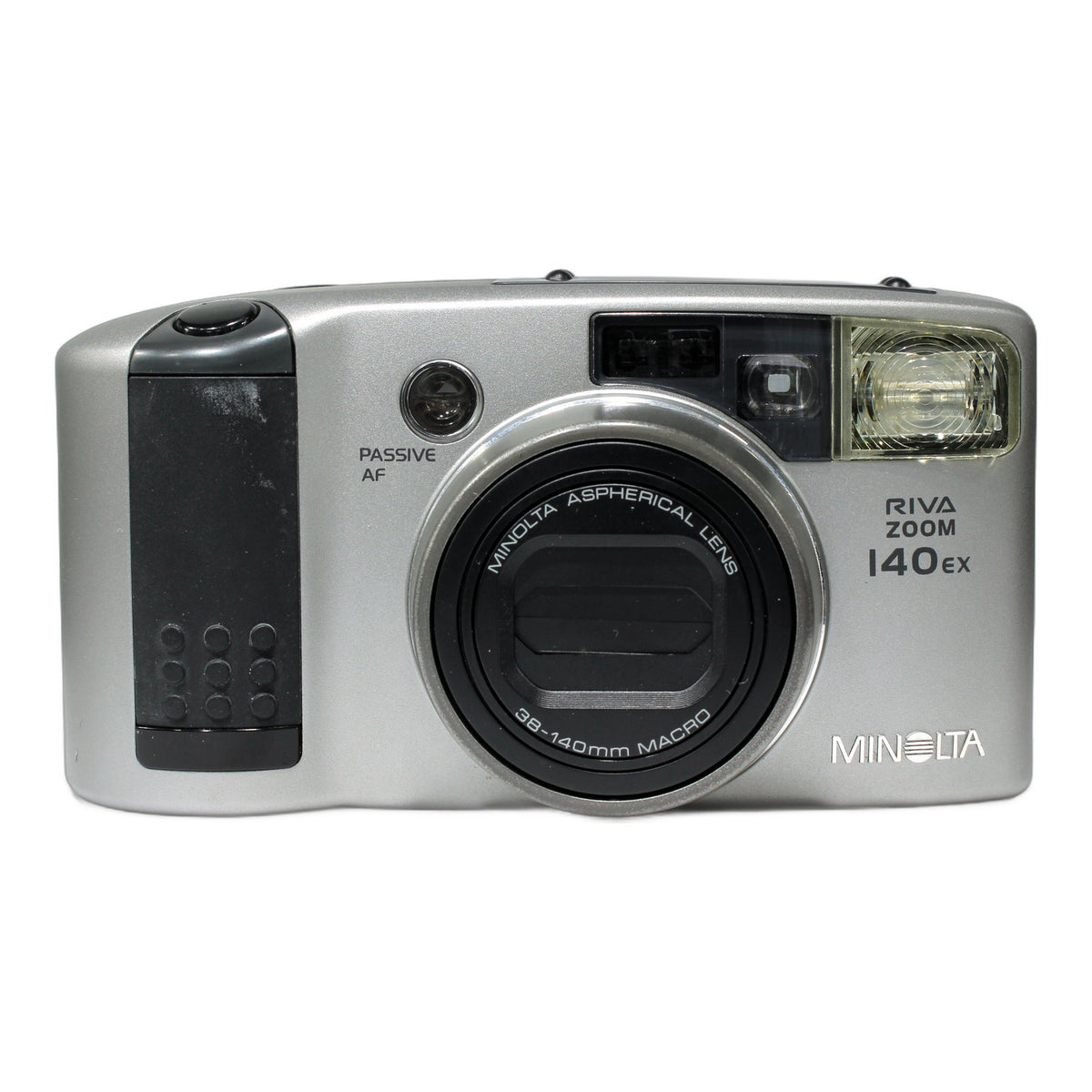 Minolta Riva Zoom 140 EX Point&Shoot mit 38-140mm Macro Kompaktkamera