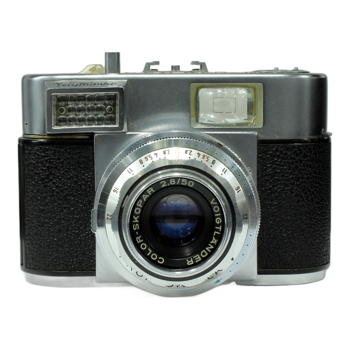 Voigtländer Vitomatic Ia Sucherkamera mit Color Skopar 2.8/50 Viewfinder Camera
