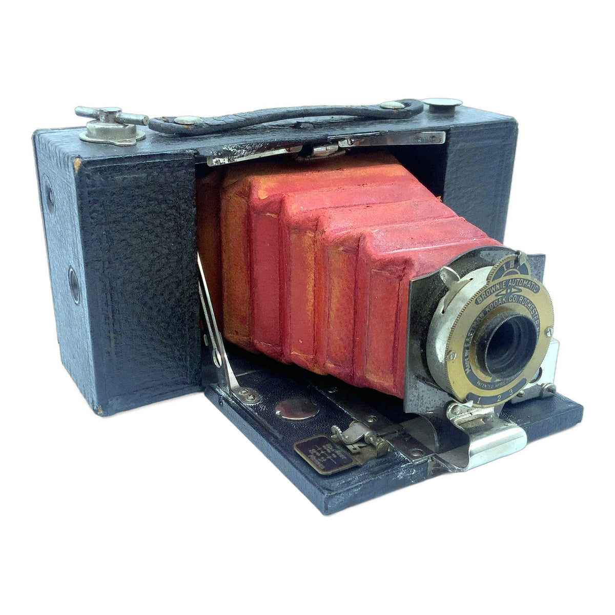 Eastman Kodak No.2 Folding Pocket Brownie Model B Plattenkamera Plate Camera