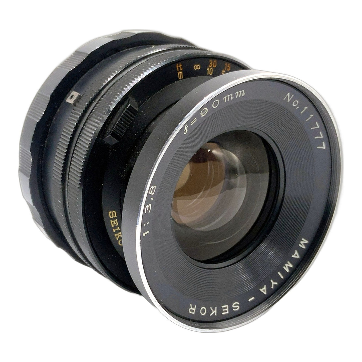 Mamiya Sekor 90mm 1:3.8 Objektiv manuell Festbrennweite (für RB67 Pro S SD)