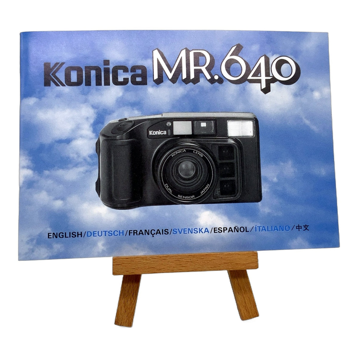 Konica MR.640 Bedienungsanleitung Deutsch Gebrauchsanweisung Magazin