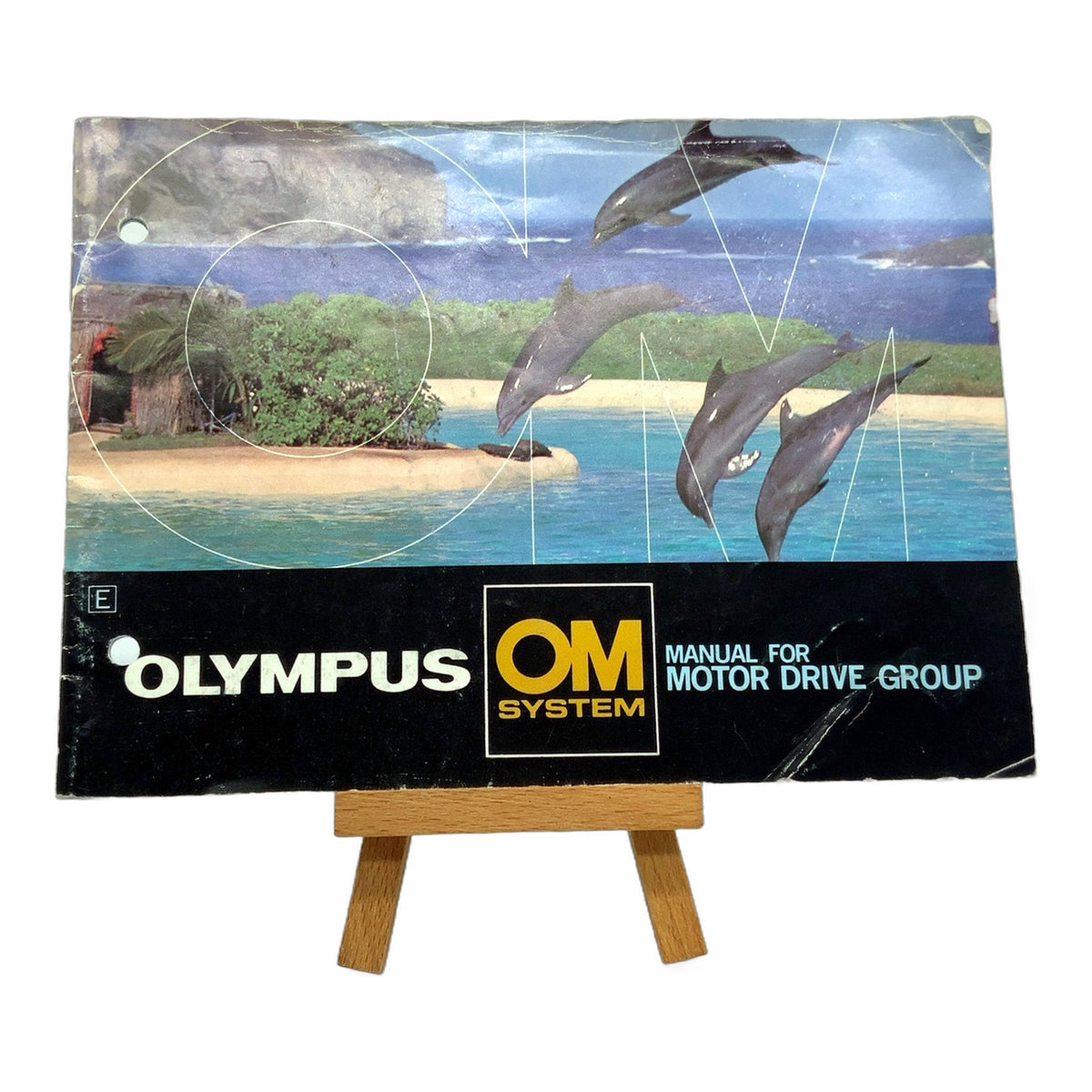 Olympus OM System Motor Drive Group Infoheft Booklet Informationsheft Englisch