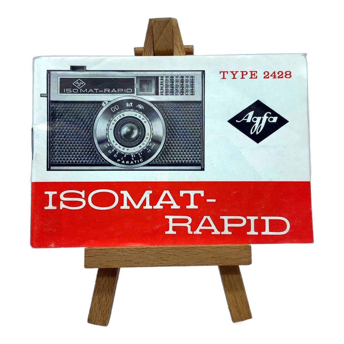 Agfa ISOMAT Rapid Type 2428 Bedienungsanleitung User Manual Handbuch Deutsch