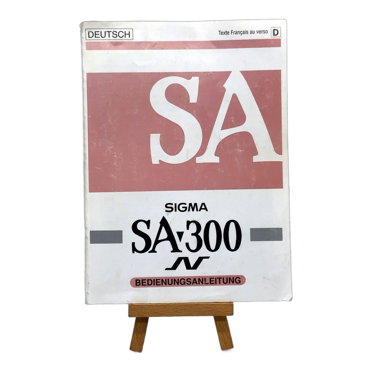 Sigma SA 300 N Bedienungsanleitung User Manual Handbuch Deutsch