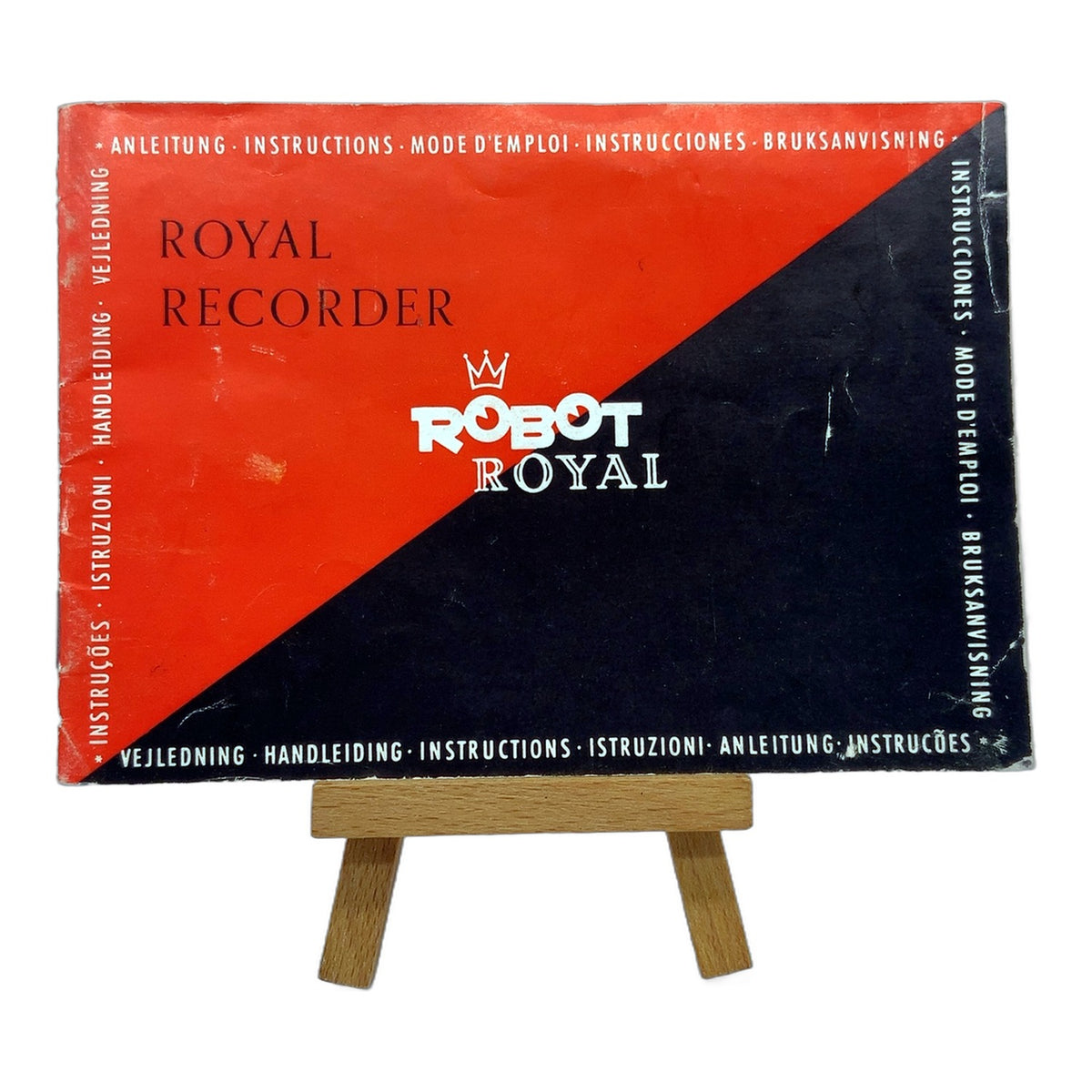 Robot Royal Royal Recorder Bedienungsanleitung User Manual Handbuch Deutsch