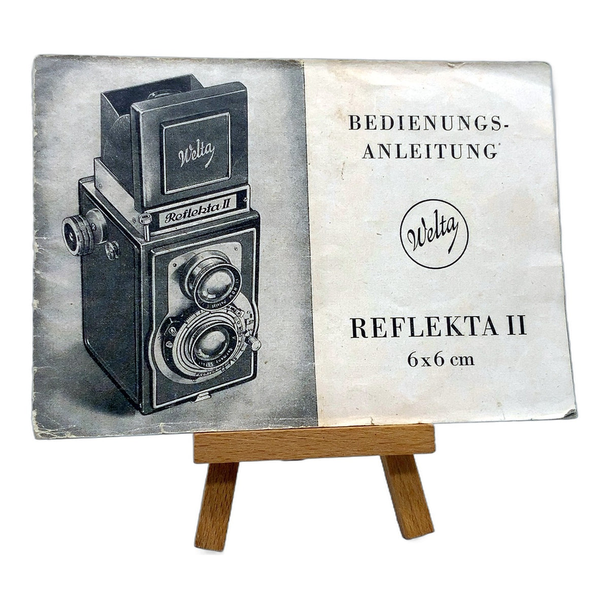 Welta Reflekta II 6x6 Bedienungsanleitung User Manual Handbuch Deutsch