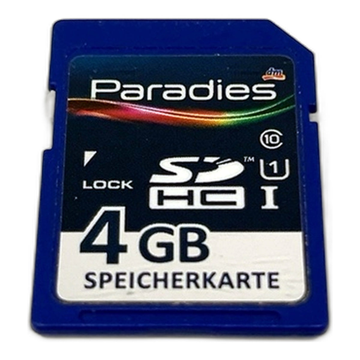 DM Paradies SD Karte 4GB Speicherkarte memory card