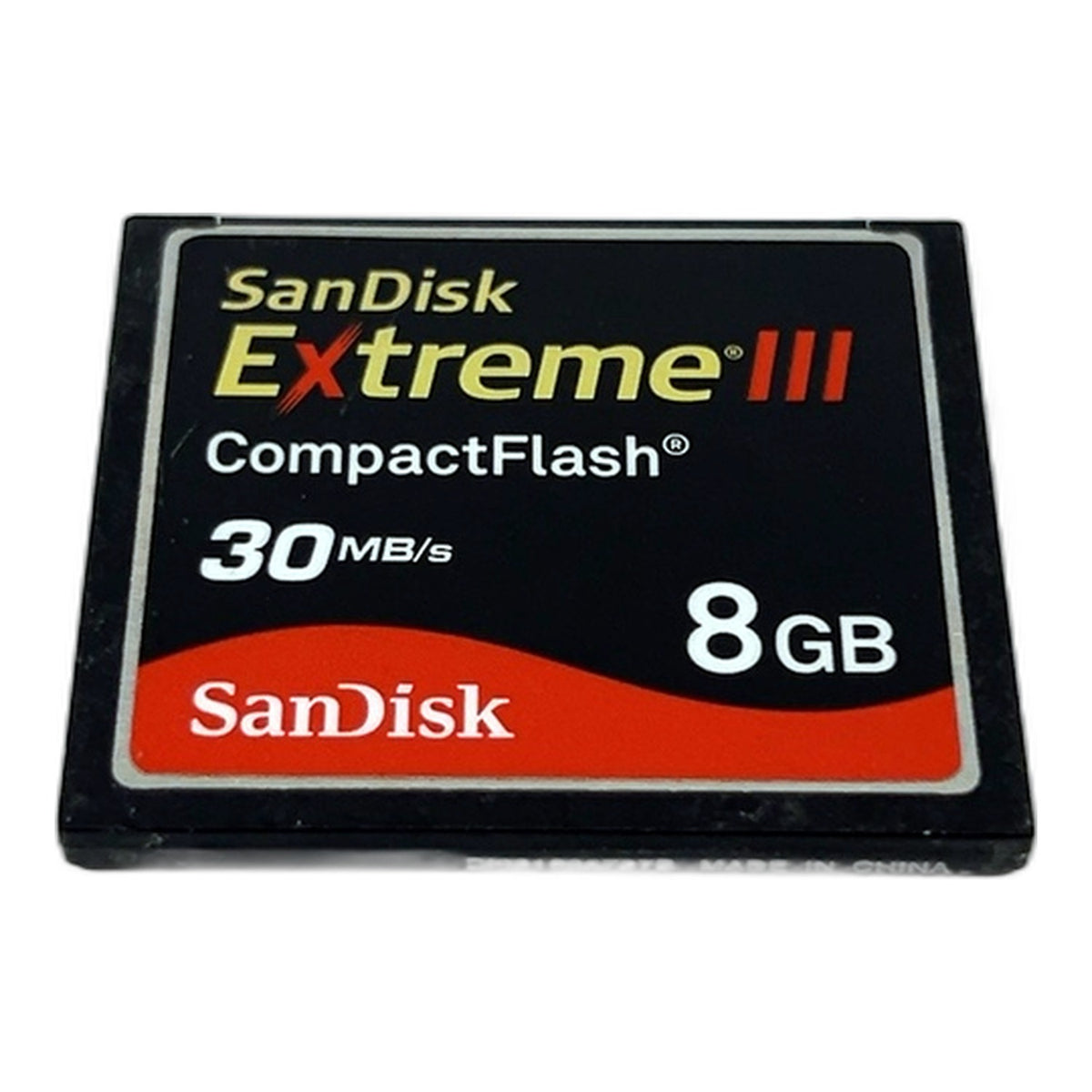 SanDisk Compact Flash Card Extreme III 30MB/s 8GB Speicherkarte CF memory card