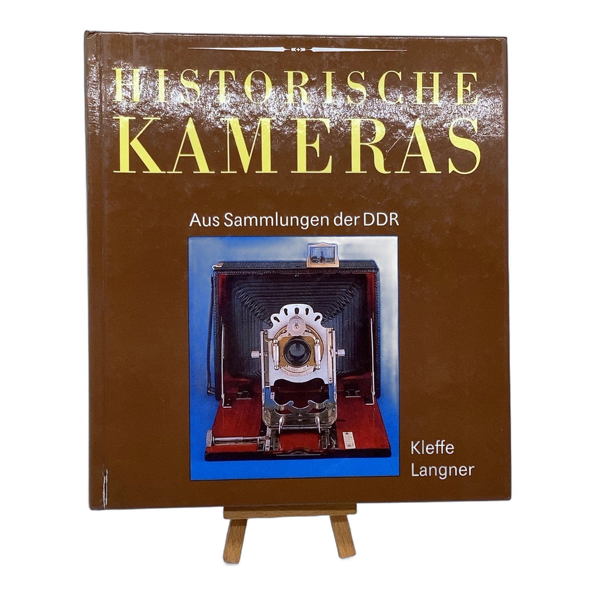 Historische Kameras, Langner und Kleffe VEB Fotokino Verlag Leipzig Buch Deutsch