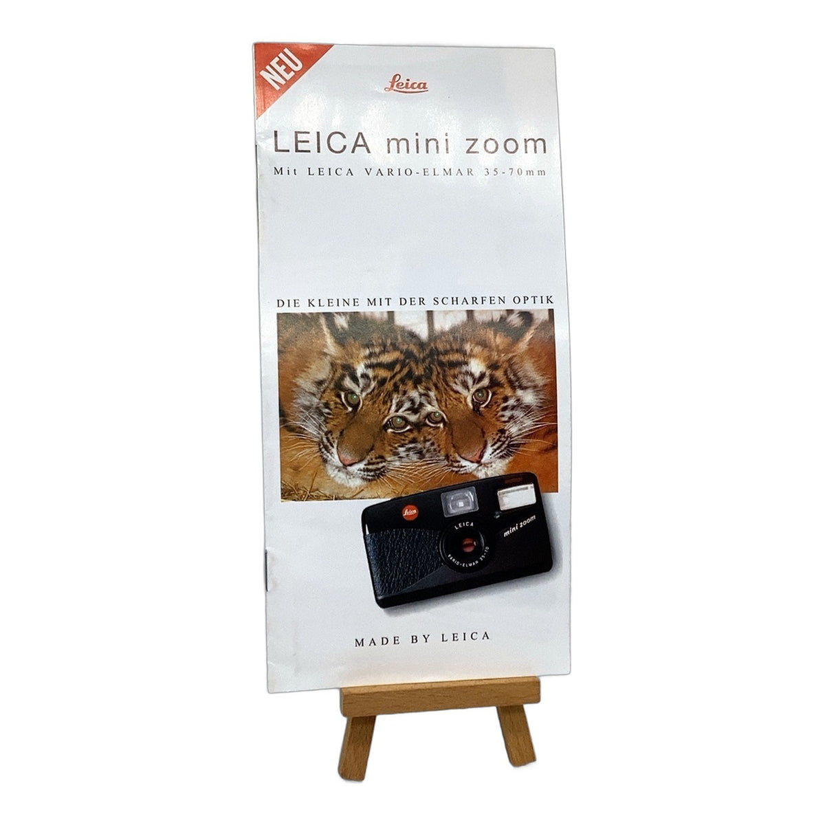 Leica mini zoom Broschüre Brochure Prospekt Deutsch