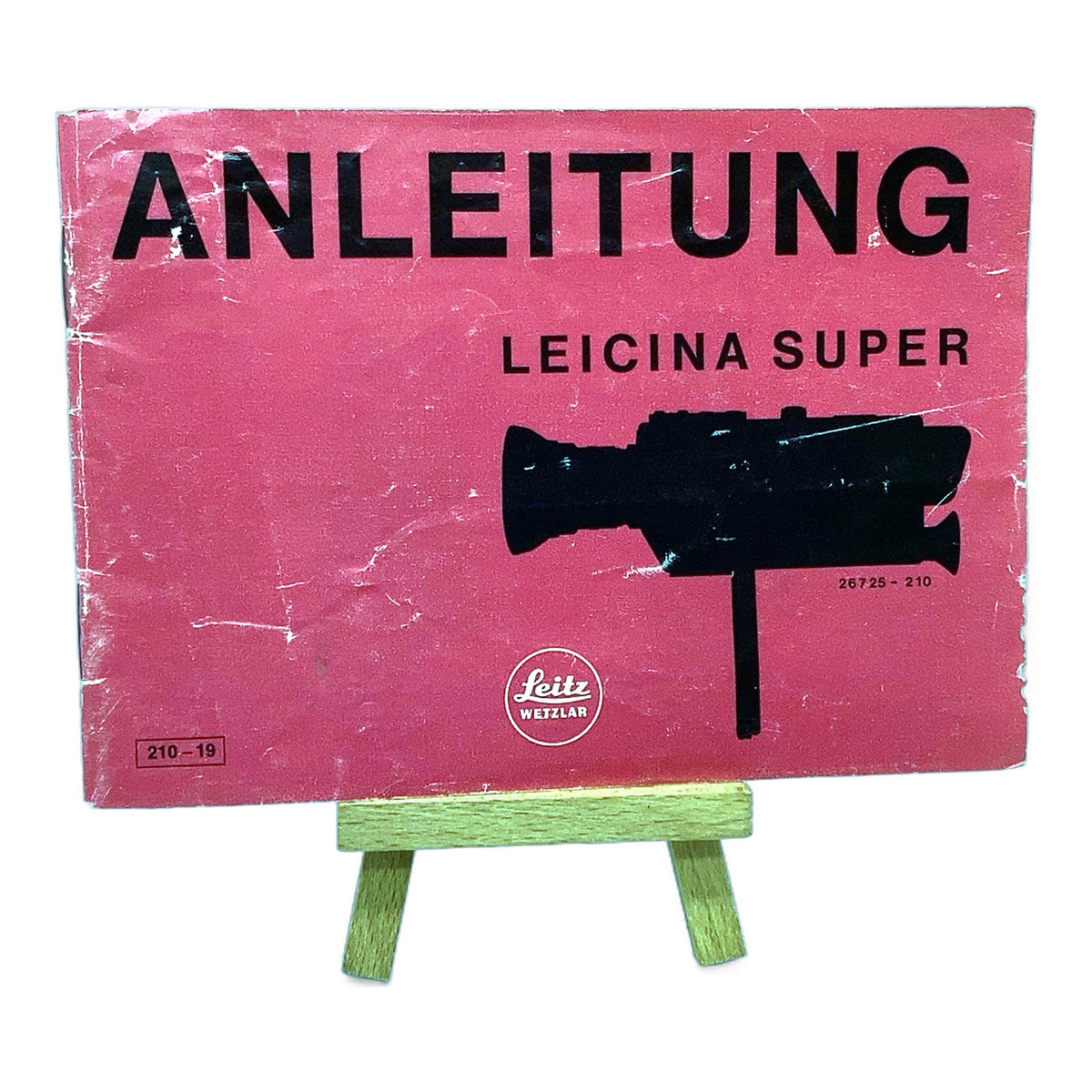 Leica Leicina Super RT1 (210-19) Bedienungsanleitung Deutsch