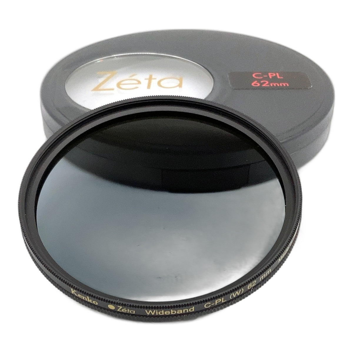 Kenko Polfilter Zeta Wideband C-PL (W)  in Box Filter 62mm Kreisförmig