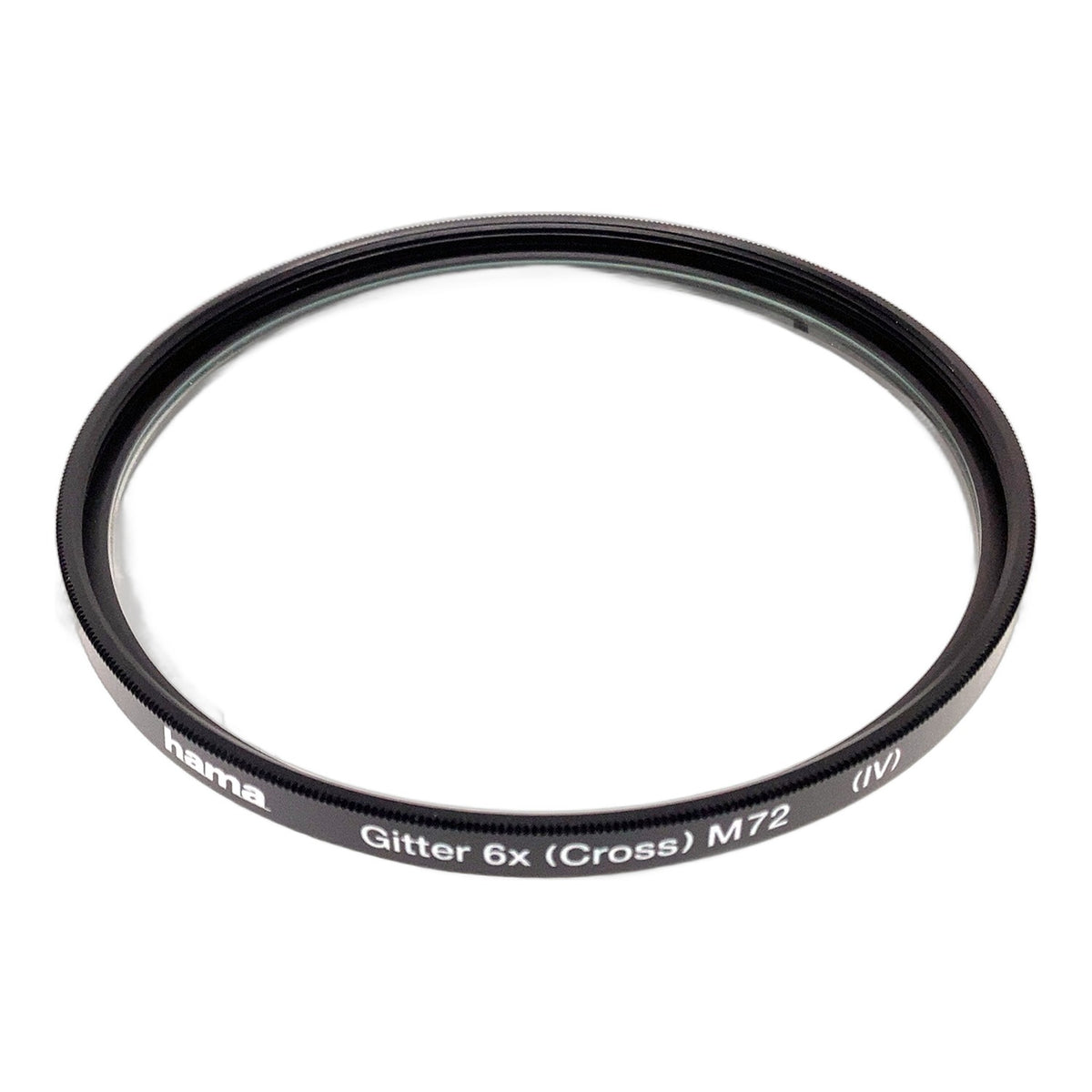 Hama Gitterfilter Gitter 6x (Cross) M72 (IV) Filter 72mm Kreisförmig