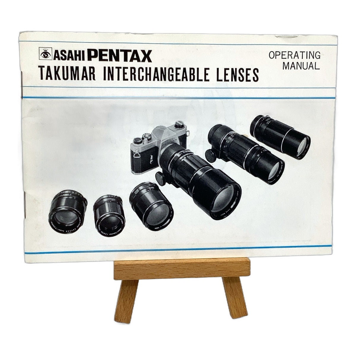 Pentax Takumar Interchangeable Lenses Bedienungsanleitung Deutsch