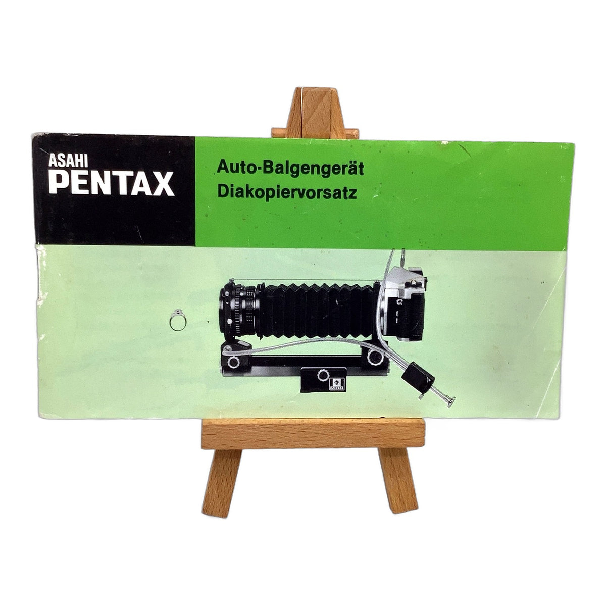 Asahi Pentax Auto Balgengerät / Diakopiervorsatz Bedienungsanleitung Deutsch