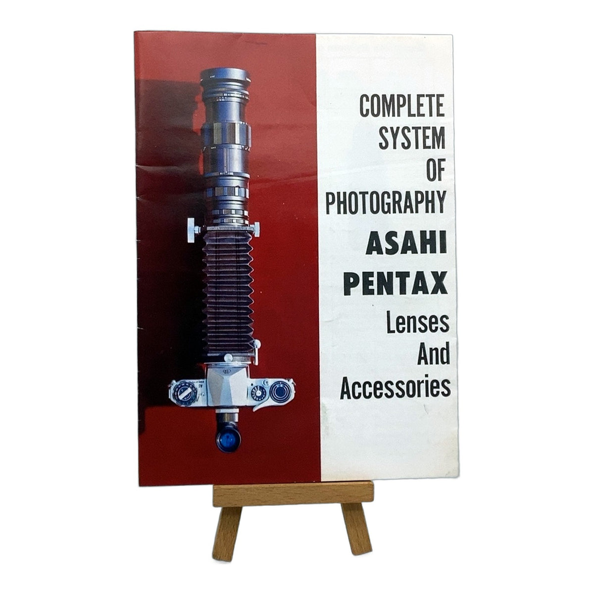 Pentax Asahi Lenses & Accessoires Broschüre Katalog Englisch Magazin