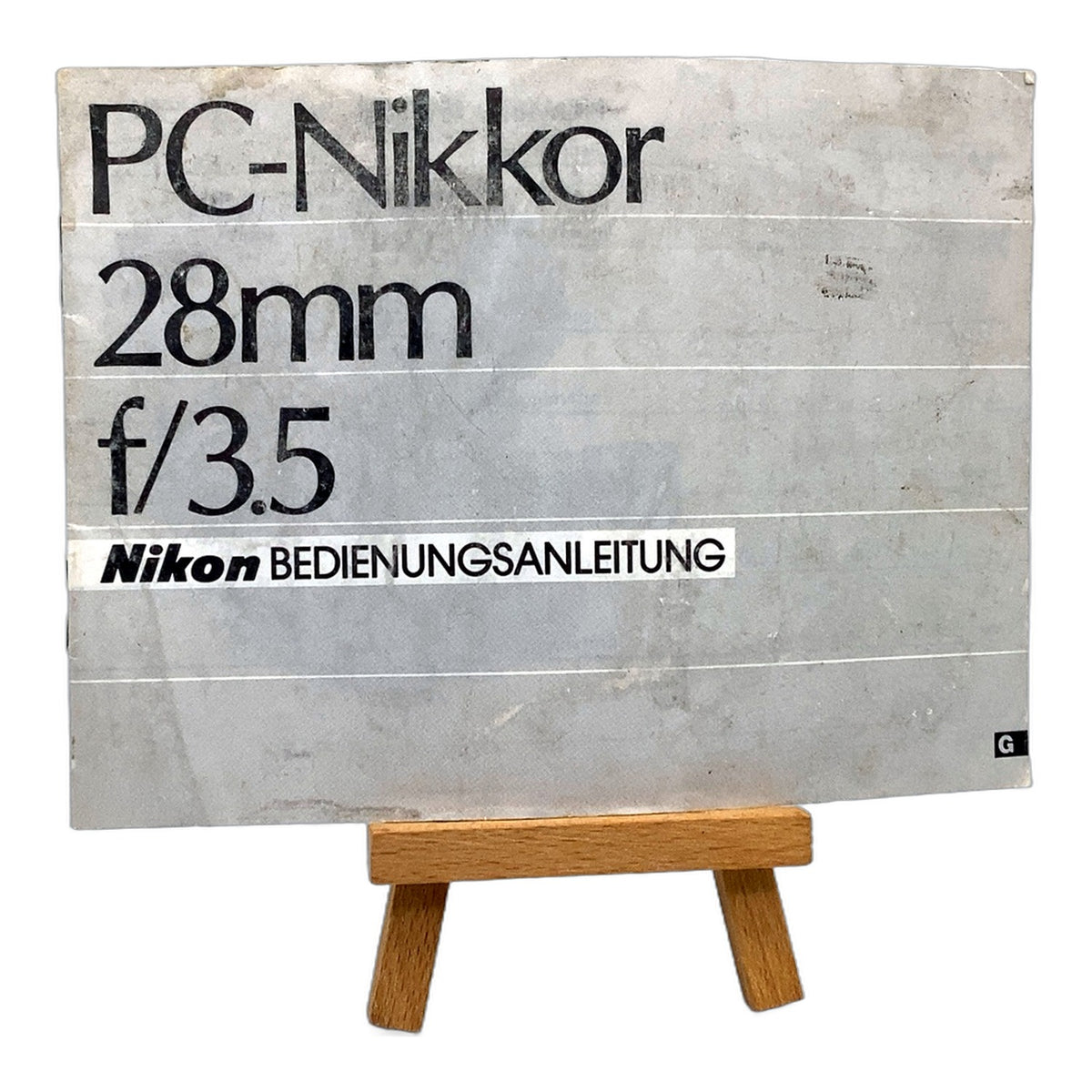 Nikon AF Nikkor 28mm f/3.5 Bedienungsanleitung User Manual Handbuch Deutsch
