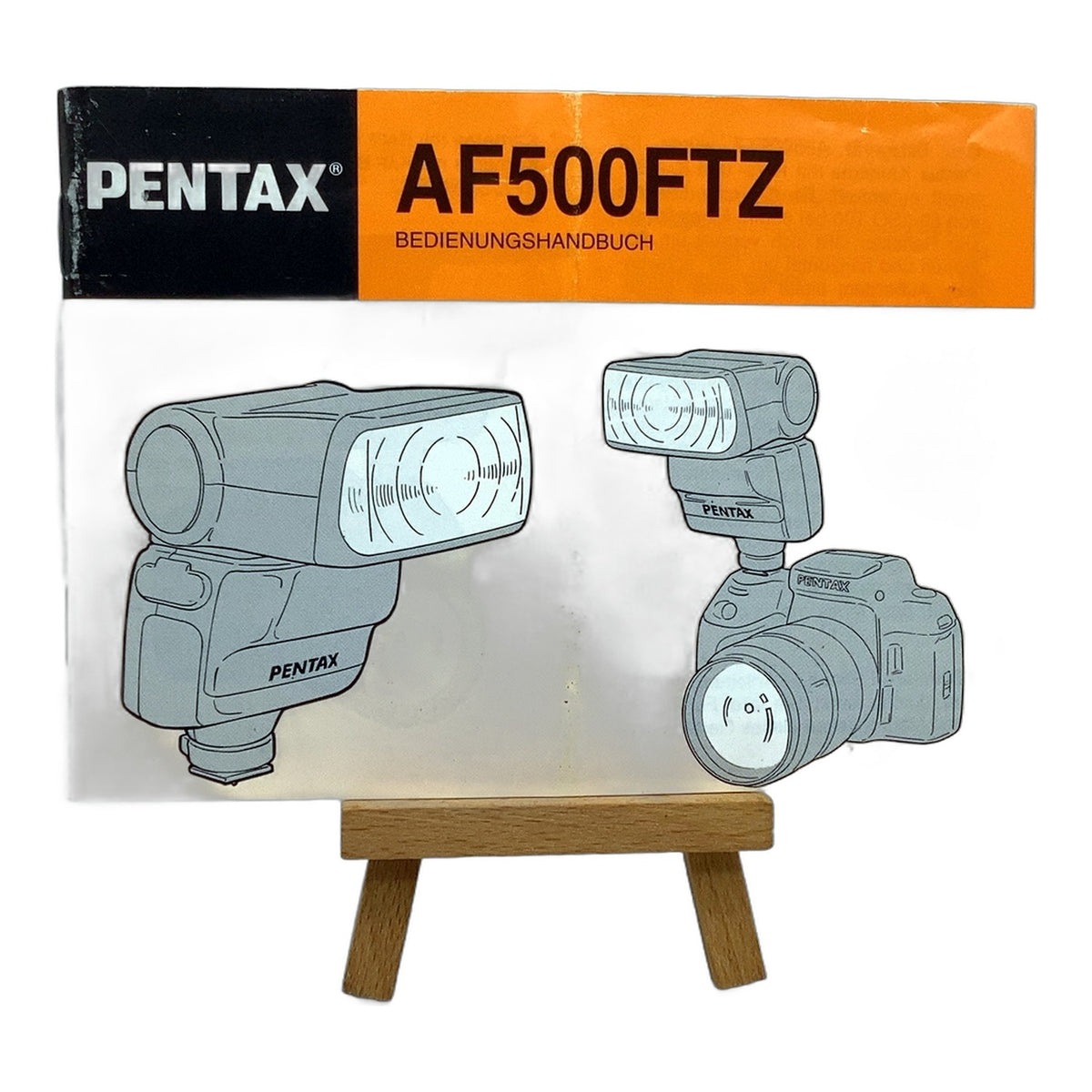 Pentax AF 500 FTZ Blitz Bedienungsanleitung Deutsch