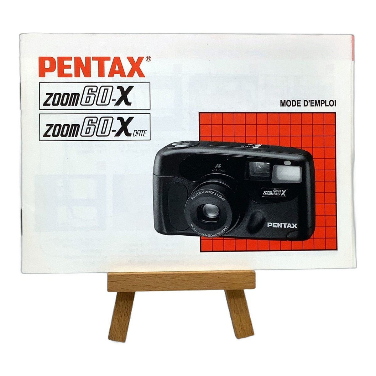 Pentax Zoom 60-X  Mode d'emploi