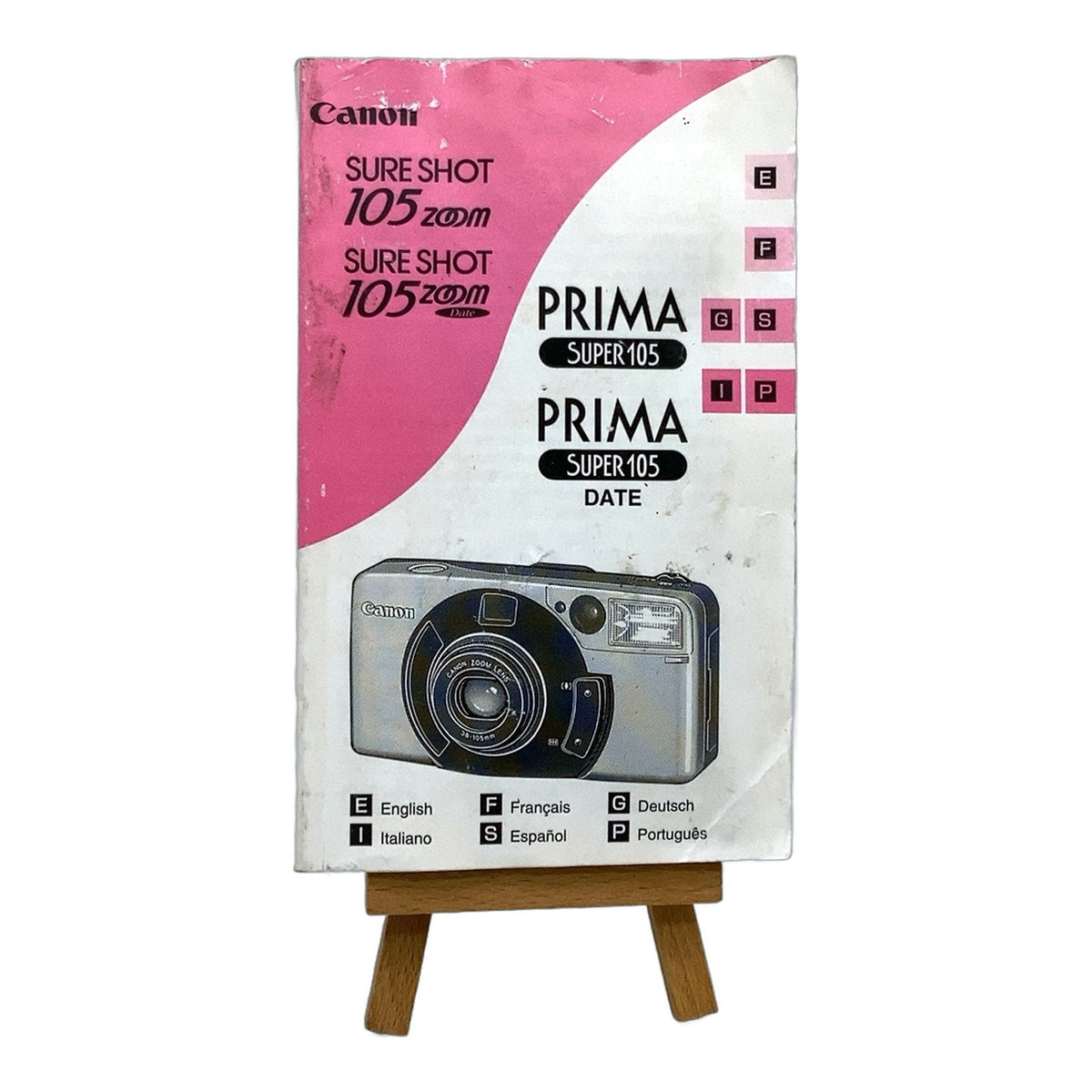 Canon Prima Super 105 Sure Shot Bedienungsanleitung