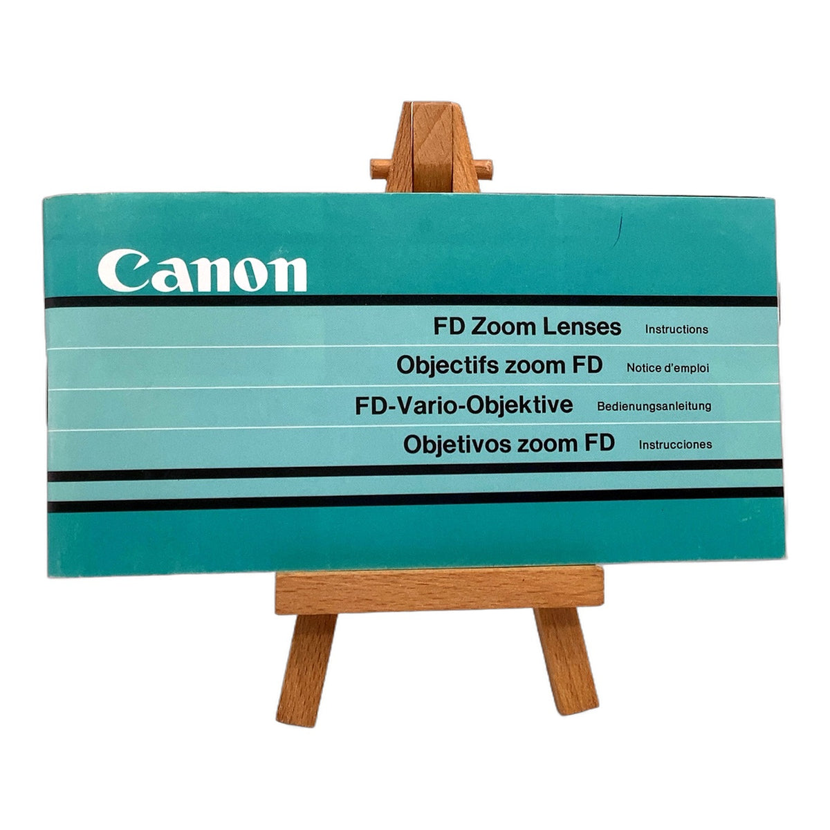 Canon FD-Vario Objektive Bedienungsanleitung Deutsch