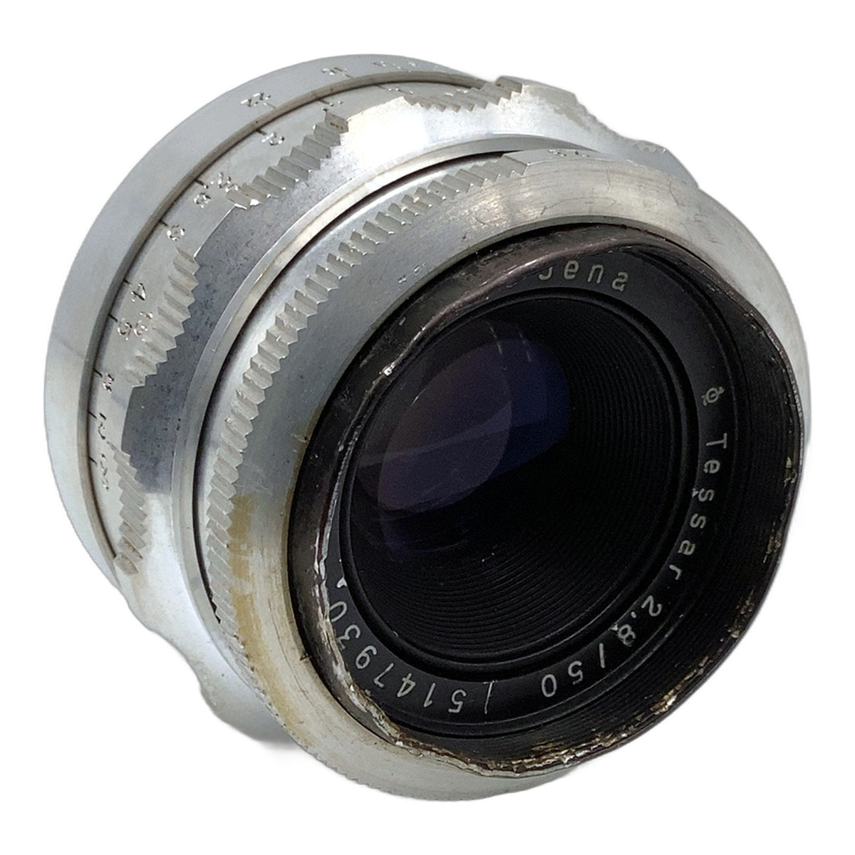 Carl Zeiss Jena Q1 compact Tessar 12 Blades 50mm 1:2.8 Objektiv (Altix)