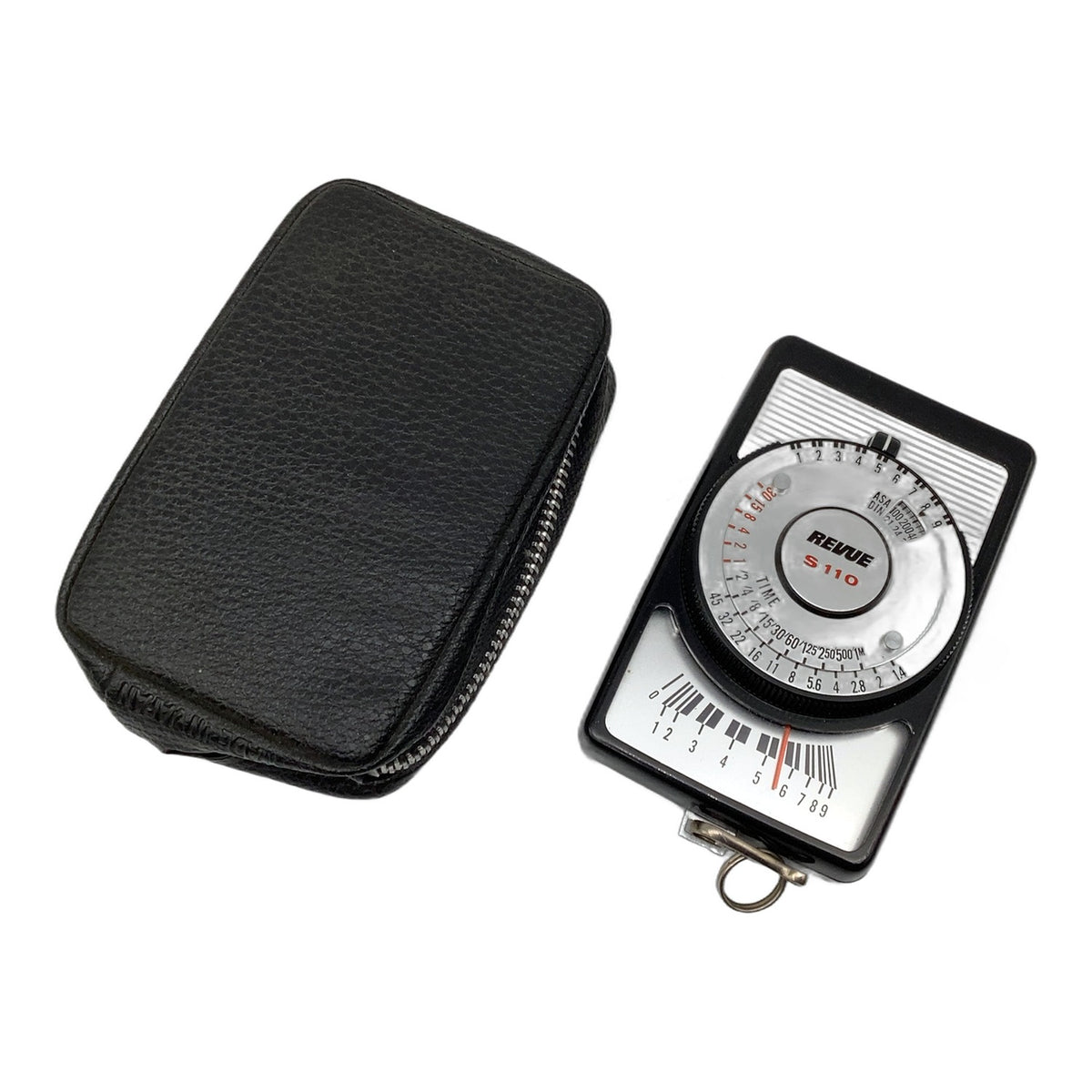 Revue S110 Belichtungsmesser Lichtmesser light meter Lichtmeter mit Tasche