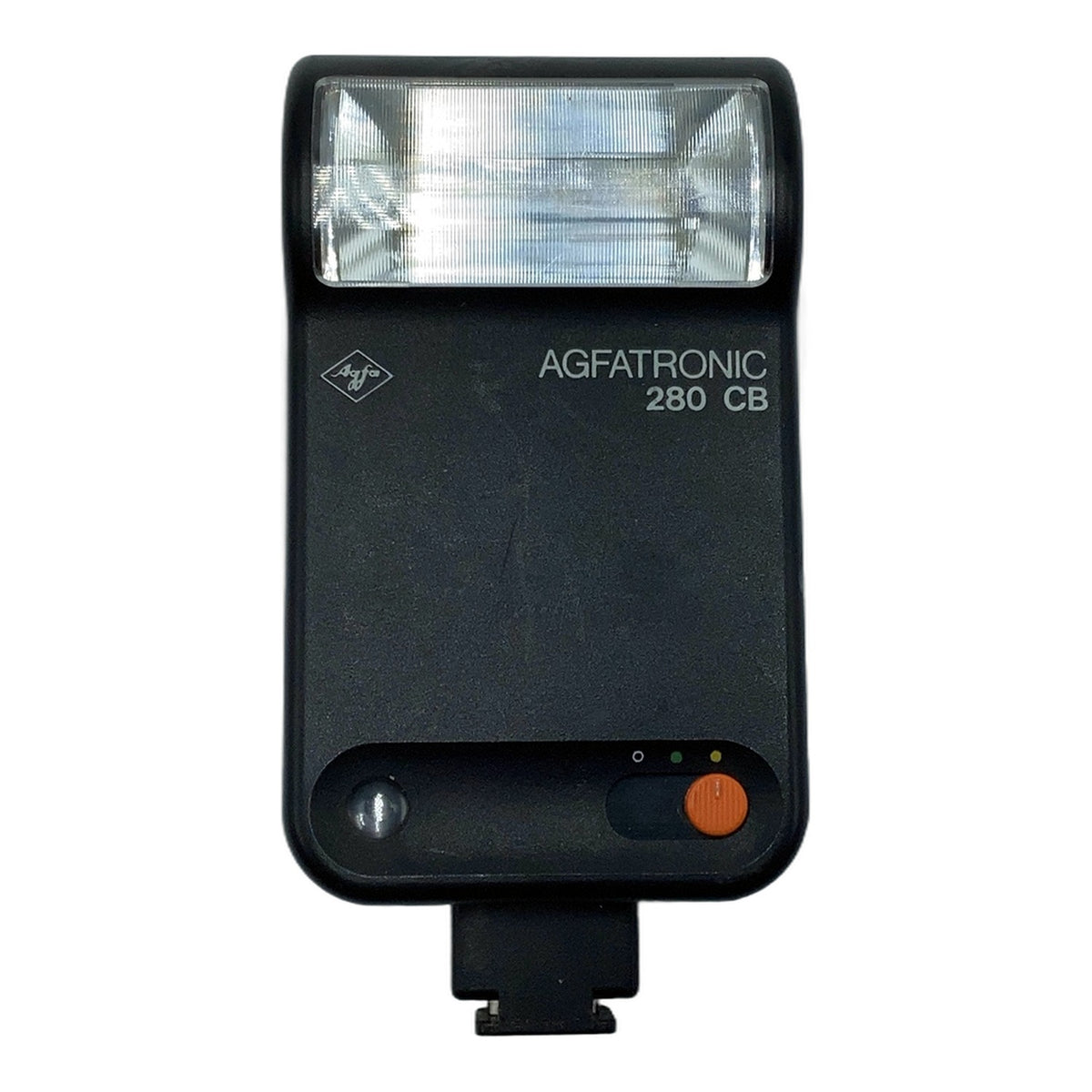 Agfa Agfatronic 280 CB Blitzgerät Mittelkontakt universal Kamera Blitz Flash