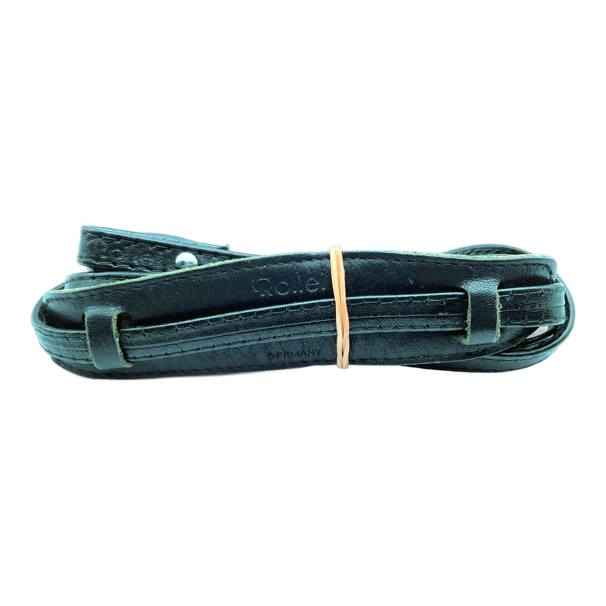 Rollei Gurt Schwarz ca. 11mm breit Kameragurt Neck Strap Leder