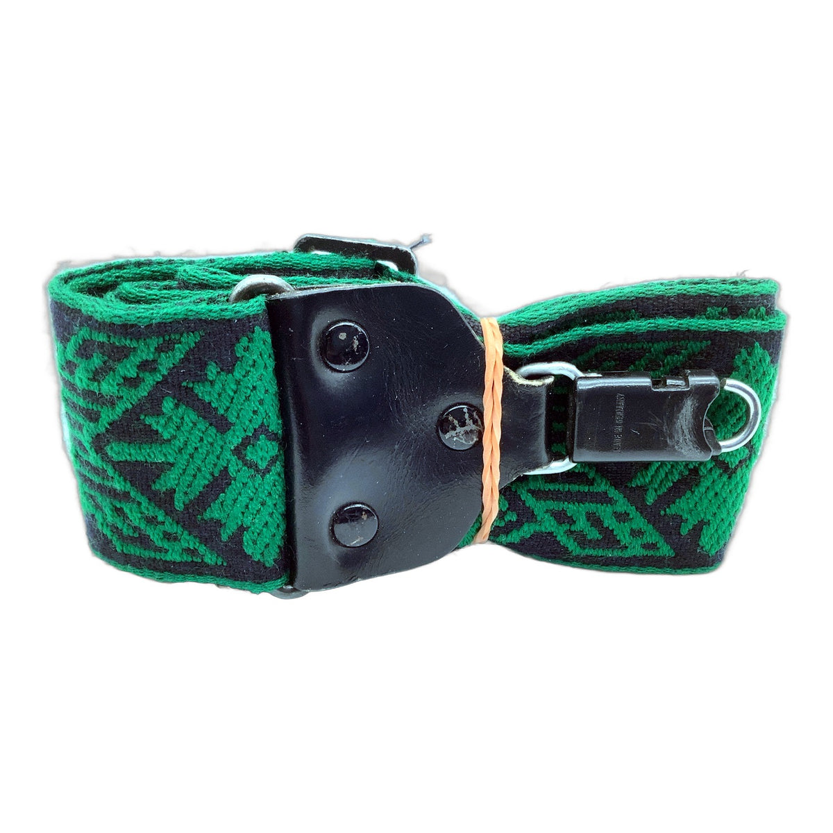 Gurt Schwarz/grün ca. mm breit 48mm Camera Strap Tragegurt Kameragurt