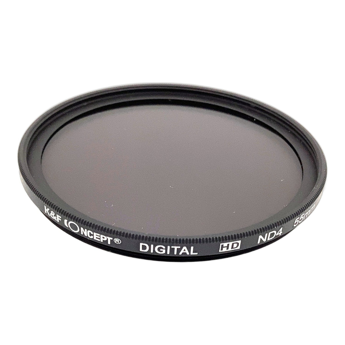 K&F Concept Graufilter Digital HD ND4 Filter 55mm Kreisförmig Objektivfilter