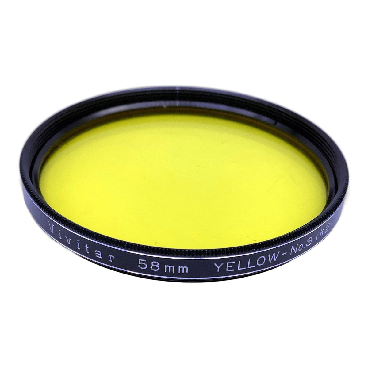 Vivitar Farbfilter Yellow No.8 (K2) Filter 58mm Kreisförmig Objektivfilter