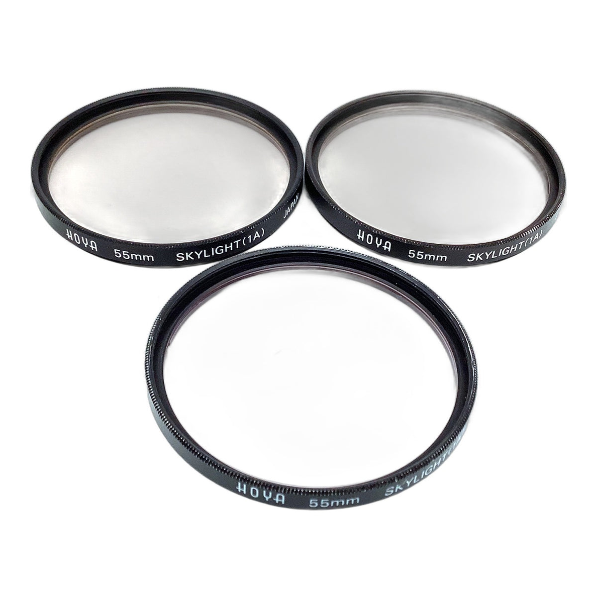 Hoya (1A) Filter 55mm Kreisförmig Filtergewinde M55 3 Stück Sky (1A)