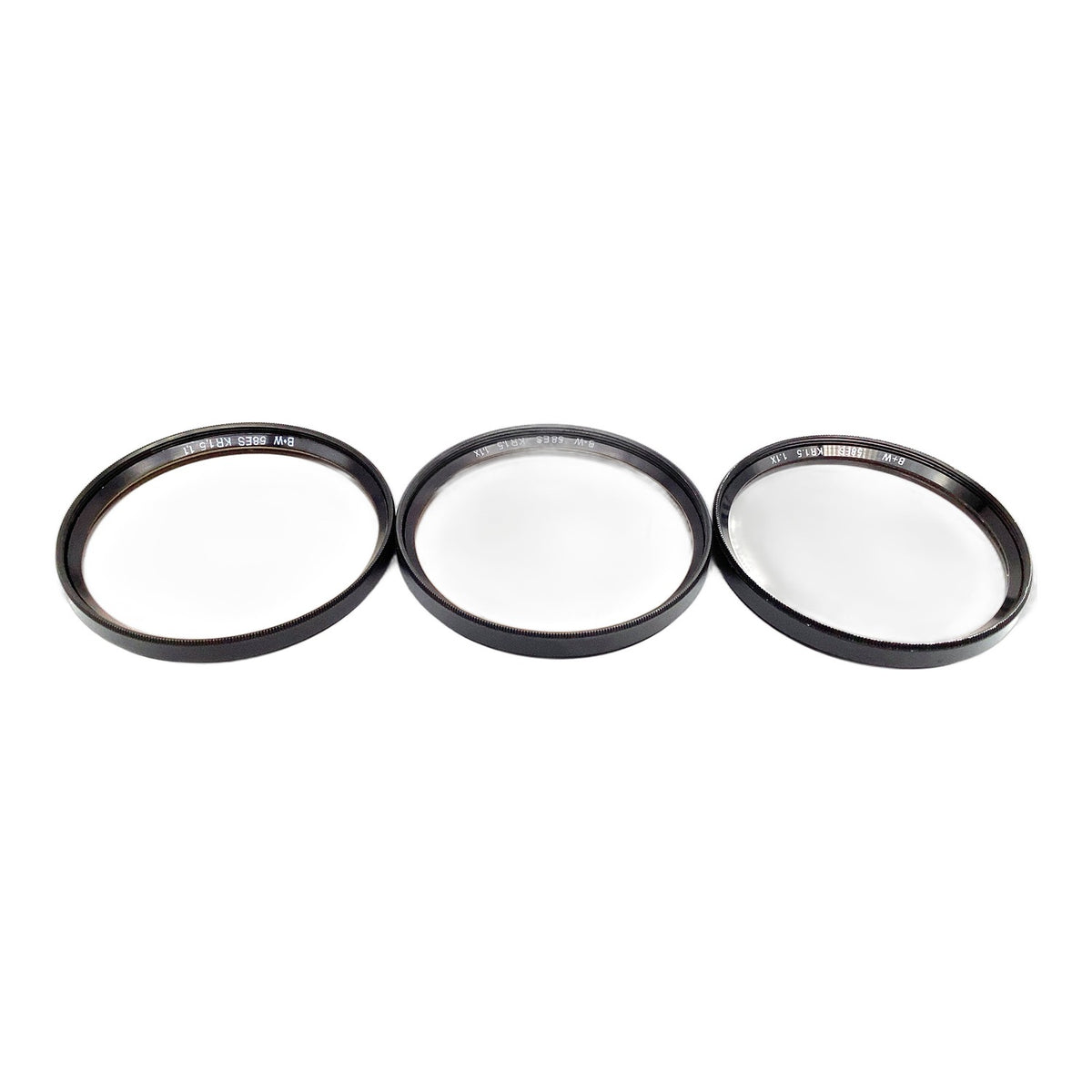 B+W 58ES KR1.5 1.1x Filter 58mm Kreisförmig Filtergewinde 3 Stück